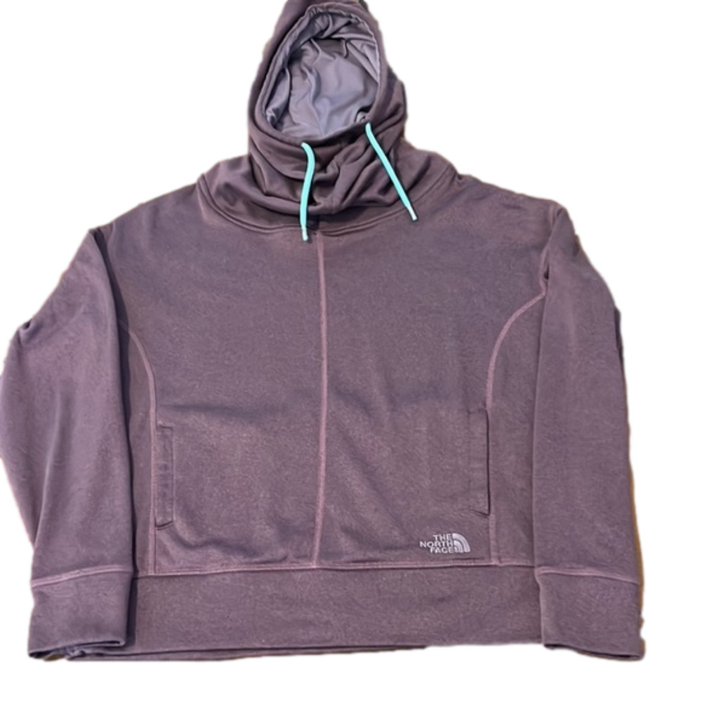 THE North Face purple hoodie